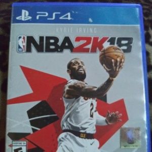 NBA 2K18 BASKETBALL VIDEO GAME PS4 2K